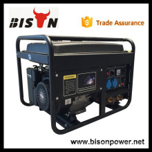 BISON(CHINA)Competitive Price Electric gasoline welder generator machine